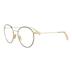Celine Mens Round/Oval Gold Gold Transparent Fashion Designer Eyewear